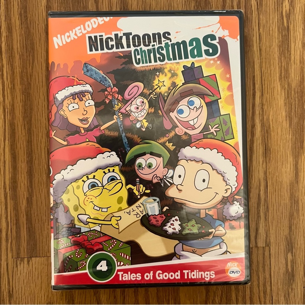 Nickelodeon NickToons Christmas  NWOT
DVD not opened